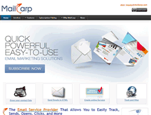 Tablet Screenshot of mailcarp.com